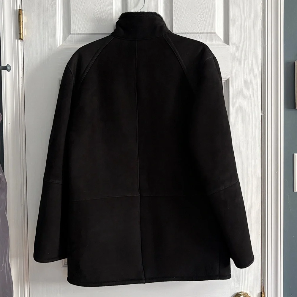 BLUE DUCK SHEARLING JACKET WOMANS SIZE 38